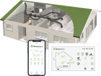 Positive Advance 4 Room Home Ventilation System image